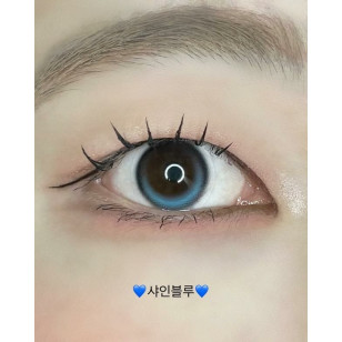 【散光】Lenbling Eye Only 1 Month Yuriel Shine Blue 每月抛棄散光彩妝隱形眼鏡